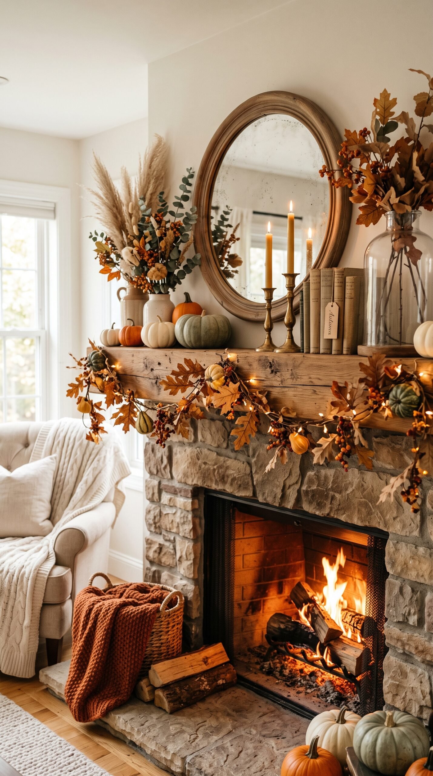 21 Fall Mantle Decor Ideas for a Cozy Home