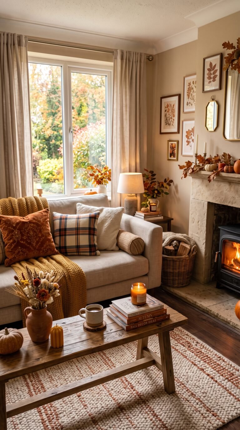 25 Fall Living Room Decor Ideas You’ll Love