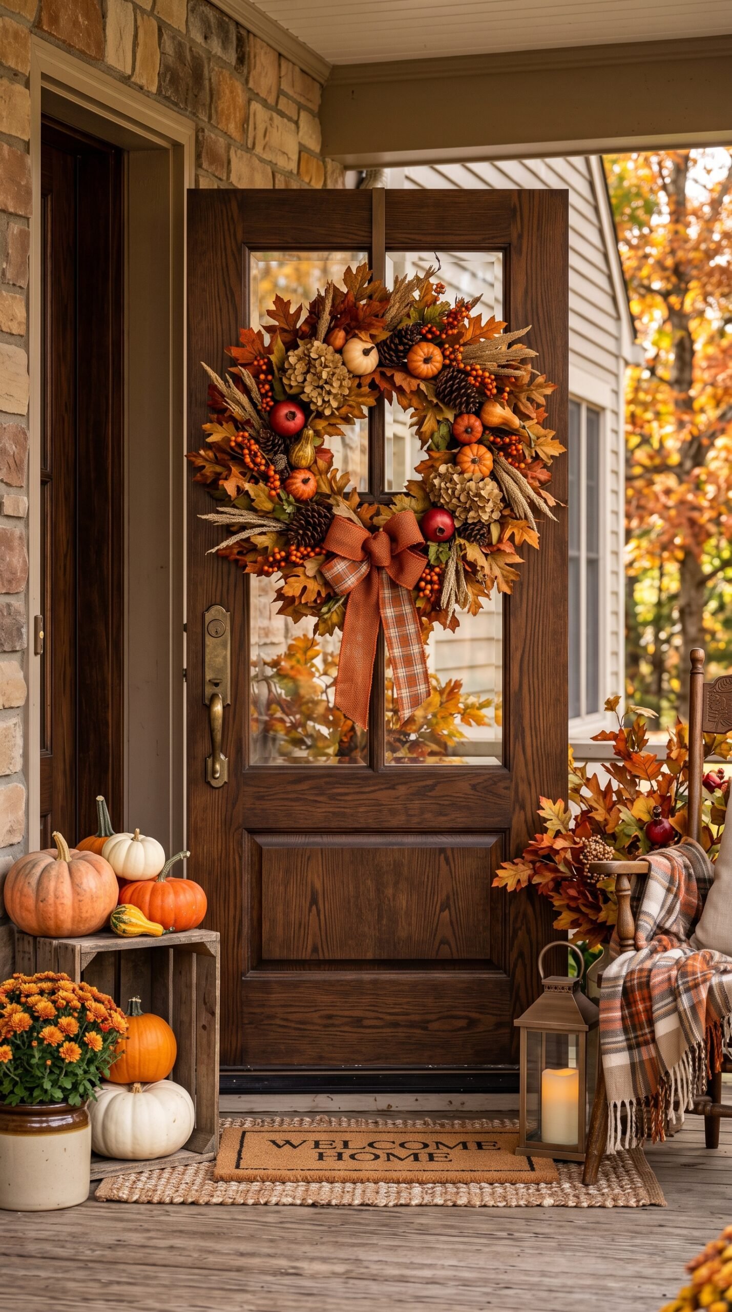 23 Fall Wreaths for Front Door You’ll Love
