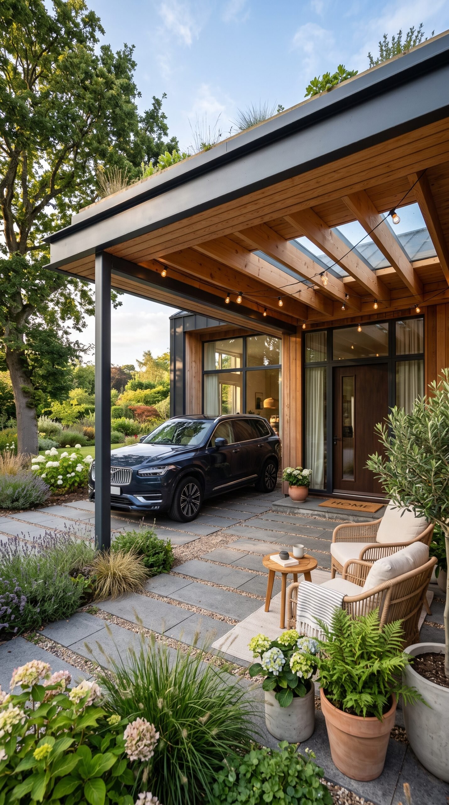 22 Stylish Modern Carport Ideas for a Standout Home Exterior